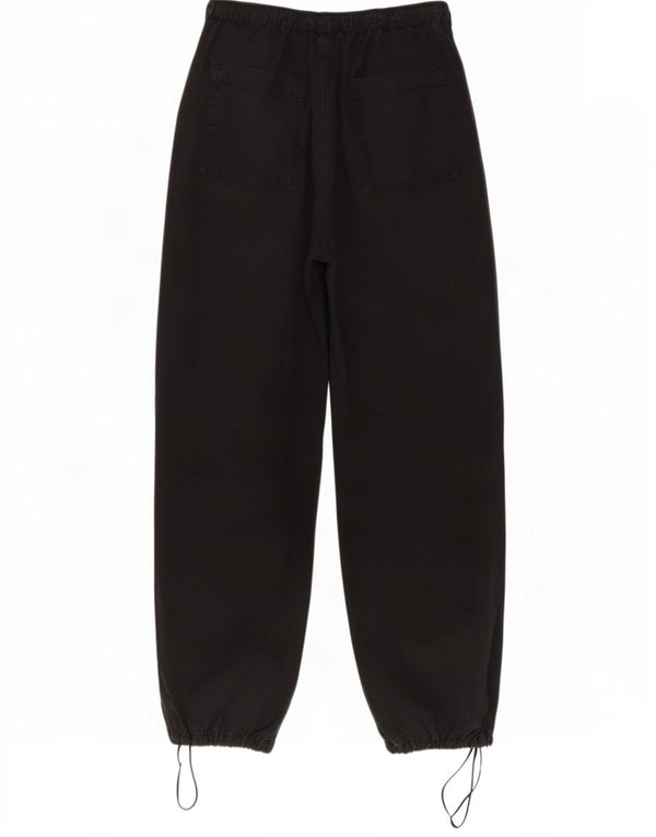 Женские джоггеры Zara XS W24 L30, темно-синие хлопковые брюки