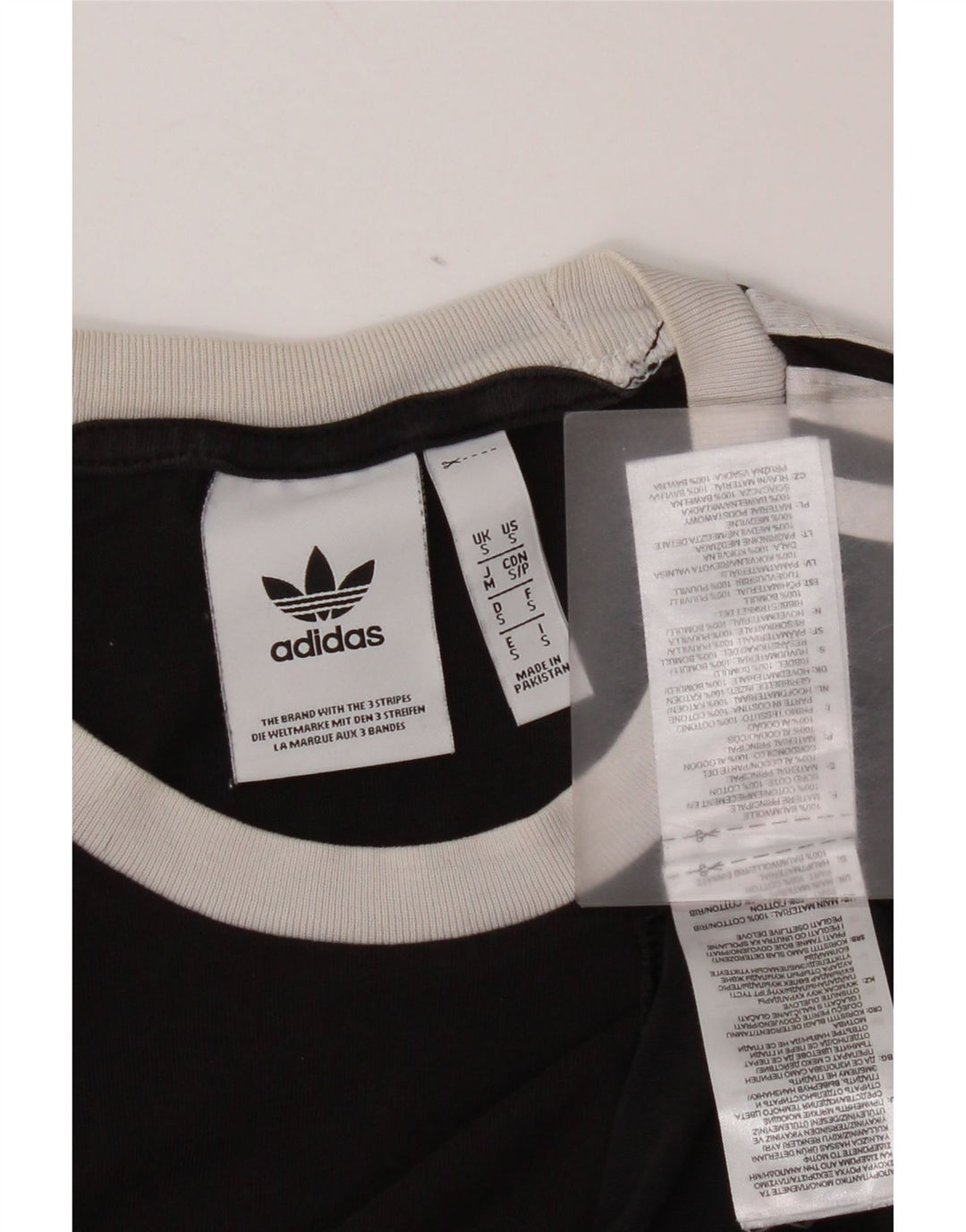 Adidas Мужская футболка Top Small Black Cotton