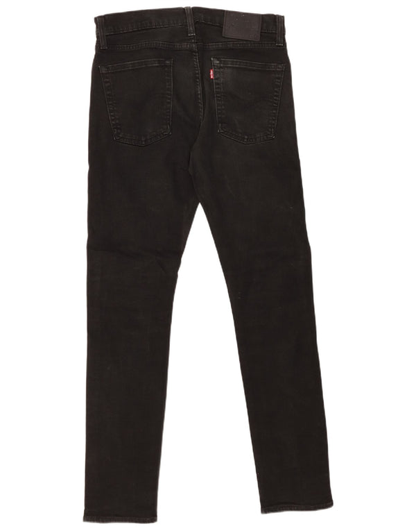 Мужские джинсы Levi's 501 Slim W31 L32, черный хлопок