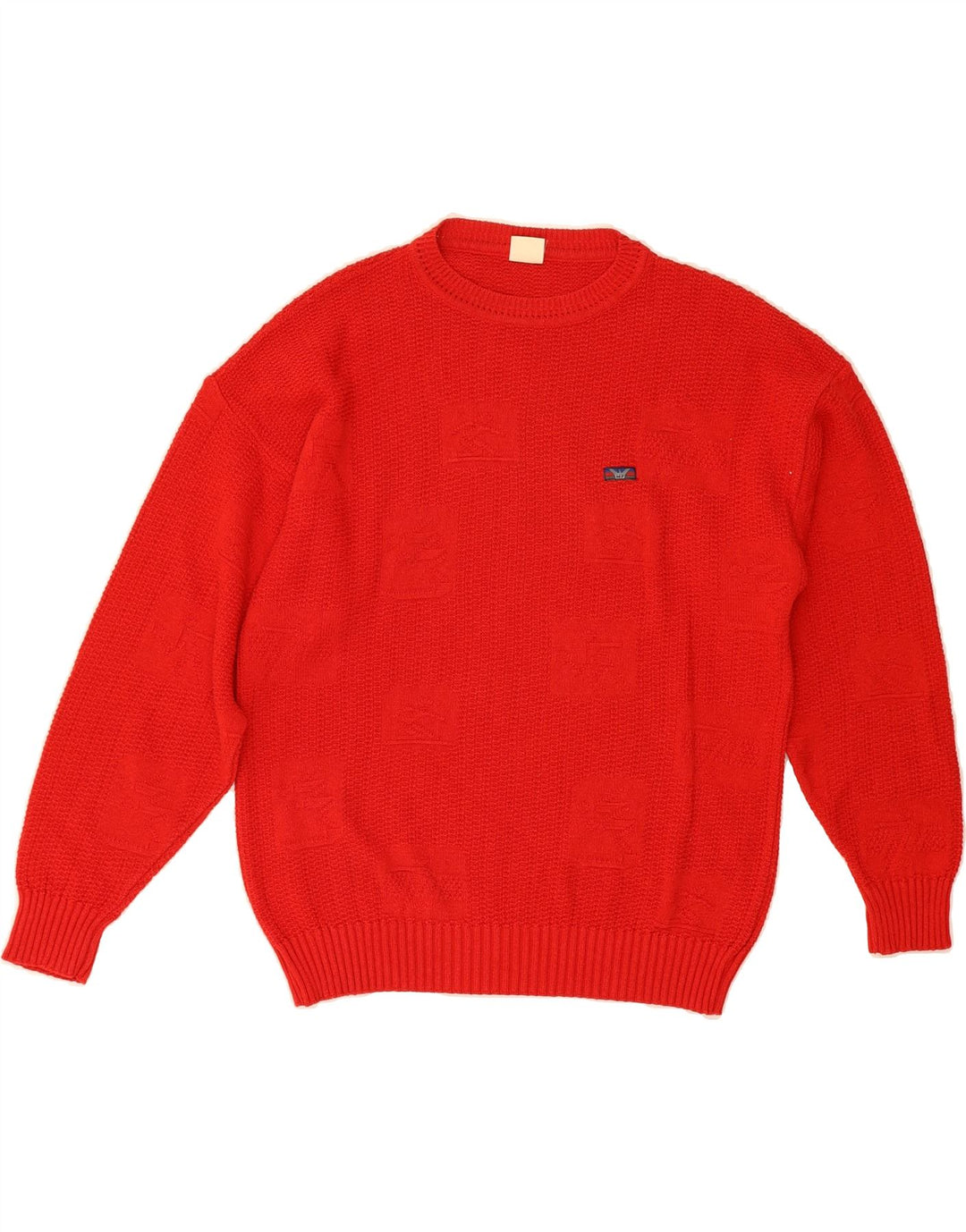 MP Womens Crew Neck Jumper Sweater IT 46 Large Red Vintage MP and Second-Hand MP from Messina Hembry 