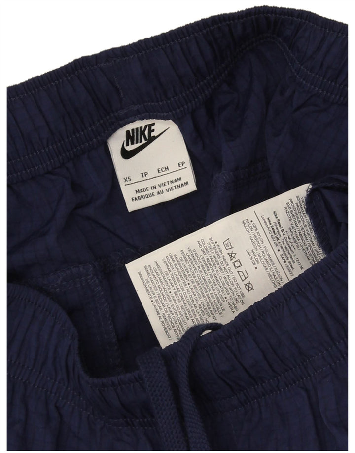 Мужские спортивные брюки-карго Nike XS, темно-синие, нейлоновые