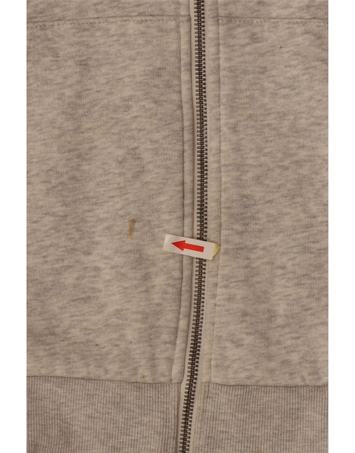JACK & JONES Мужской свитер с капюшоном на молнии, средний серый хлопок в крапинку
