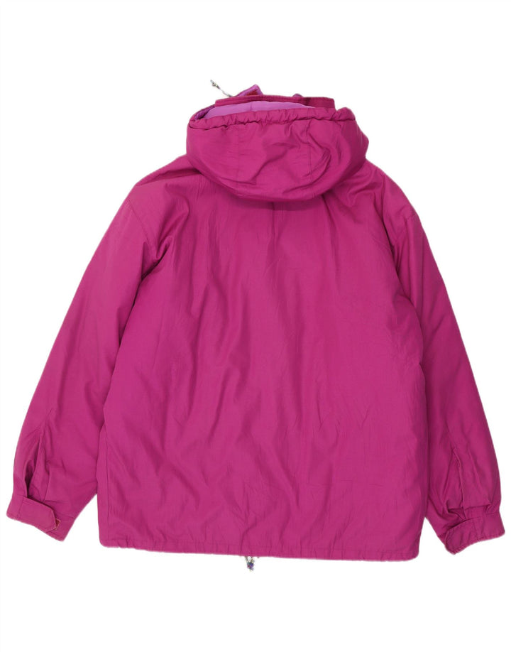 Мужская ветровка Fila с капюшоном UK 42 XL Розовый Полиэстер