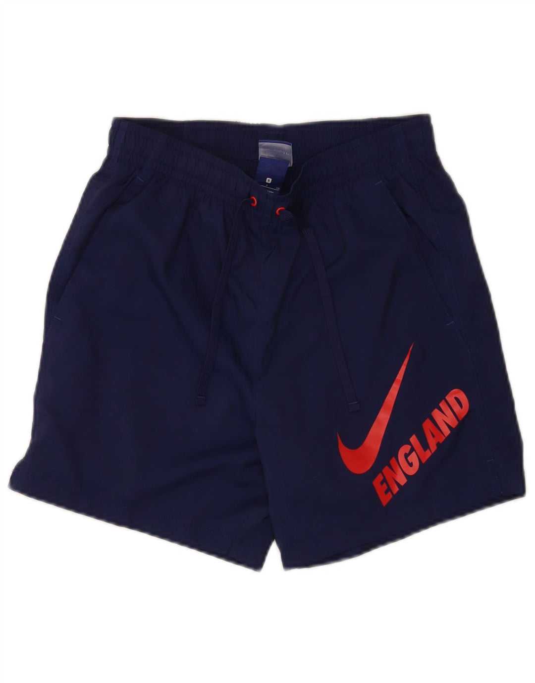 Мужские шорты для плавания Nike с графическим рисунком, маленькие, темно-синие, полиэстер
