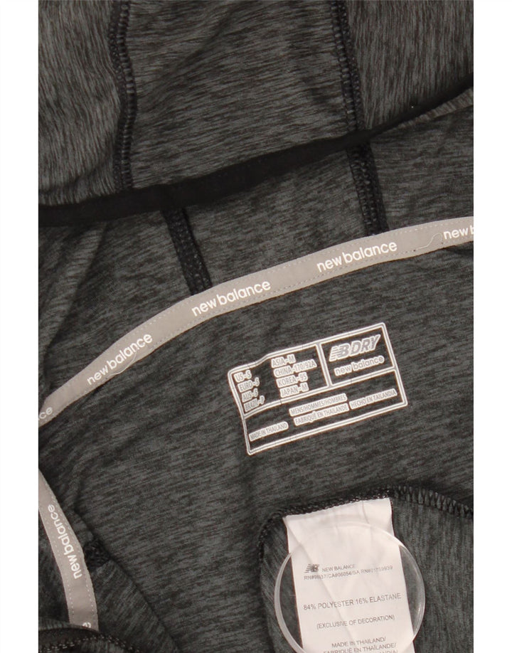 Мужской спортивный костюм NEW BALANCE с капюшоном, маленький серый в крапинку