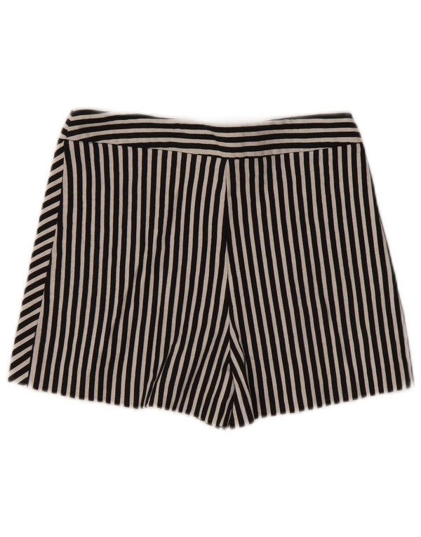 Женская юбка Zara UK 4 XS, хлопок в черную полоску