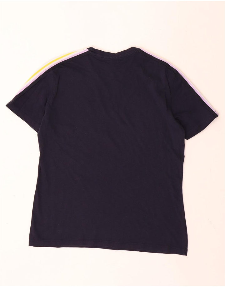 SERGIO TACCHINI Мужская футболка Top Small Navy Blue Colourblock