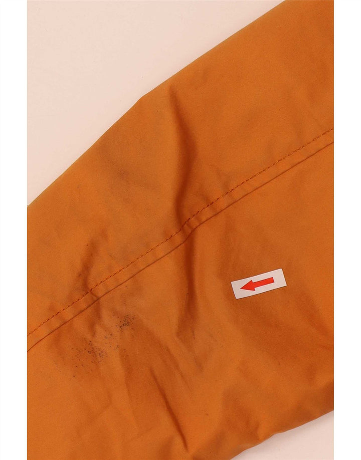 Мужская куртка Woolrich с капюшоном UK 38, средний оранжевый хлопок