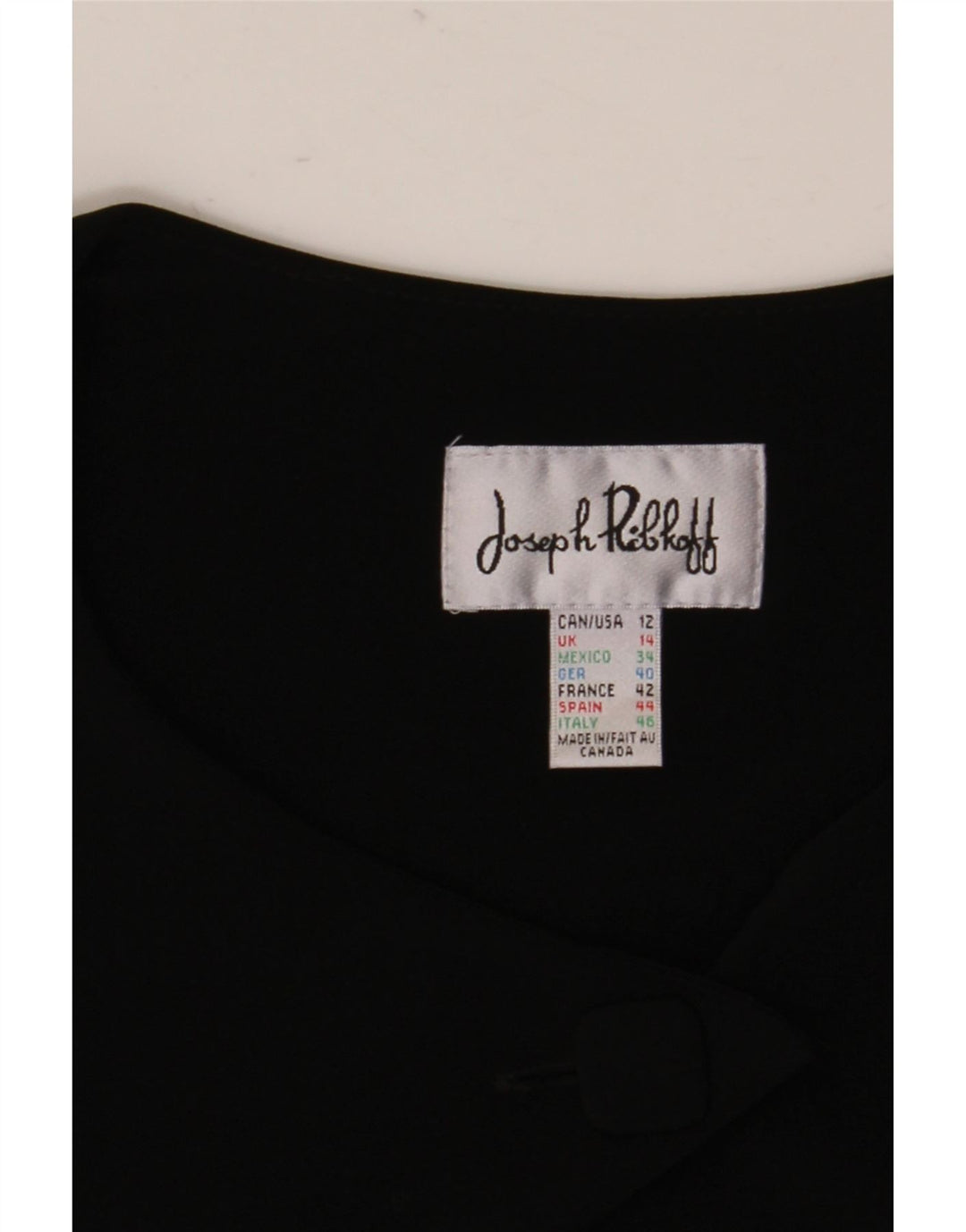 Женское болеро Joseph Ribkoff UK 14, большое черное