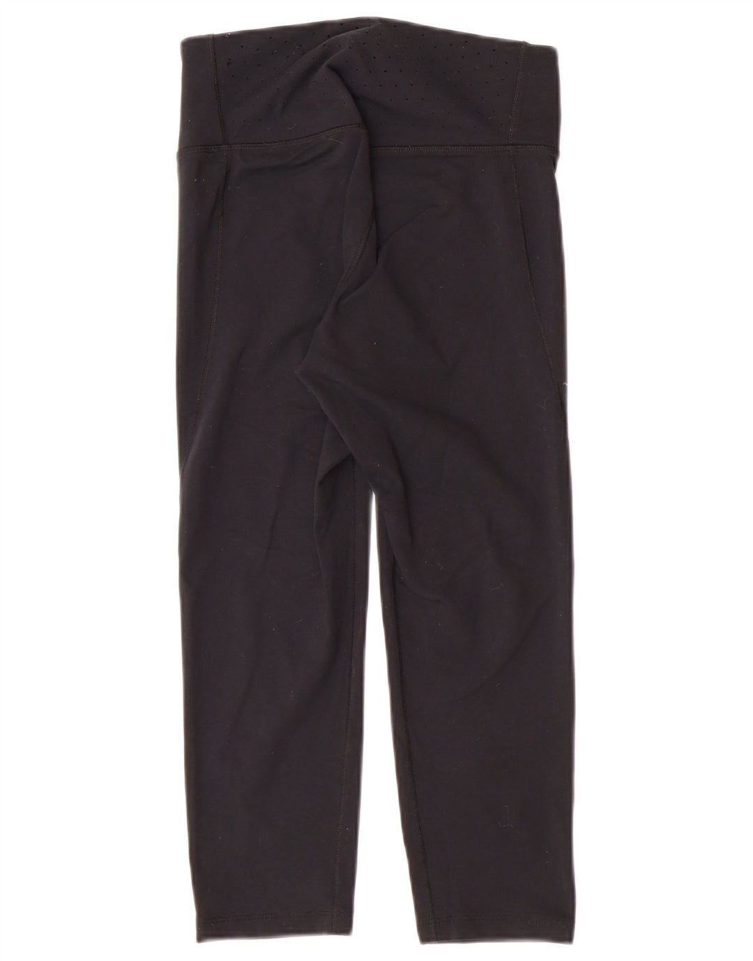 Женские леггинсы-капри NIKE Dri Fit UK, размер 8, маленькие, черные, нейлоновые