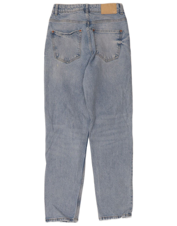 Женские зауженные джинсы Zara EU 36 XS W26 L28 синие