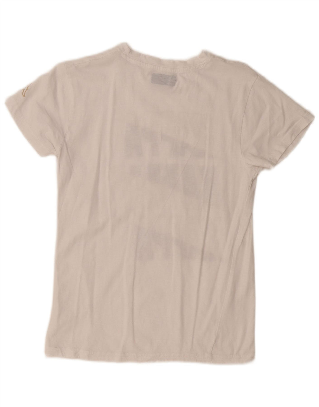 Женская футболка с рисунком KAPPA Top UK 10, маленькая, белая