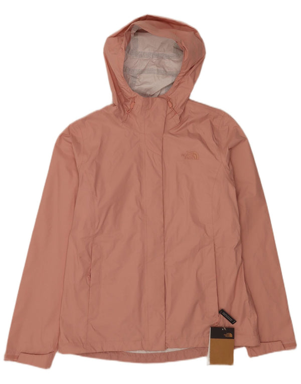 Женская дождевик с капюшоном The North Face UK 14, нейлон среднего розового цвета