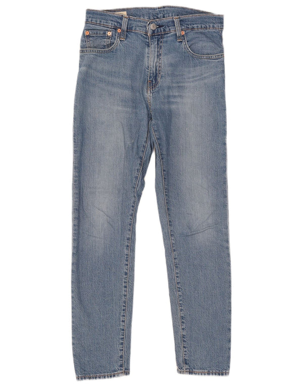 Мужские зауженные зауженные джинсы Levi's 512 W30 L30 синие, хлопок