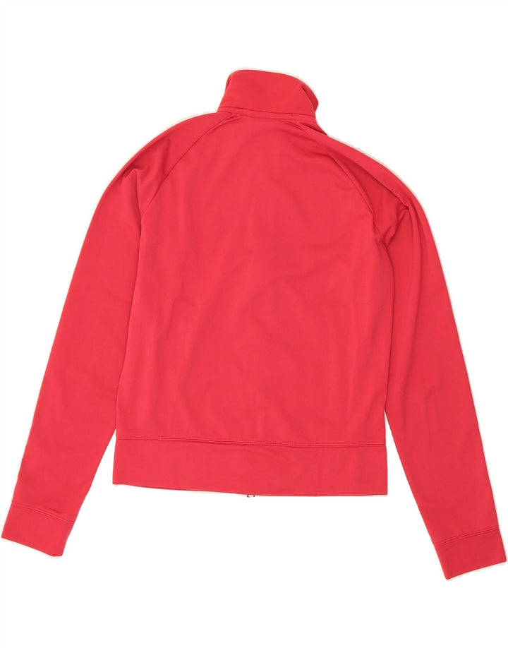 NIKE Womens Tracksuit Top Jacket UK 10/12  Medium Pink Polyester Vintage Nike and Second-Hand Nike from Messina Hembry 