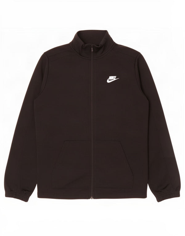 Спортивный костюм Nike для мальчиков с графическим рисунком, куртка 12–13 лет, XL, черный полиэстер