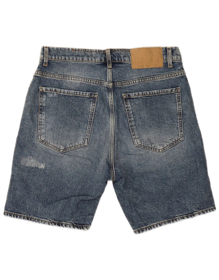 Мужские джинсовые шорты Zara EU 40 Medium W31 Синие