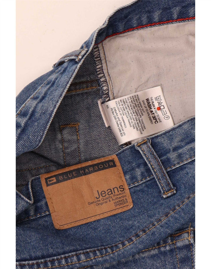 Мужские прямые джинсы Marks & Spencer Blue Harbour W34 L33, хлопок