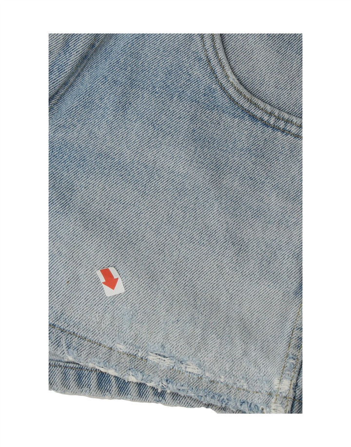 WRANGLER Womens Denim Shorts W32 Medium Blue Cotton Vintage Wrangler and Second-Hand Wrangler from Messina Hembry 