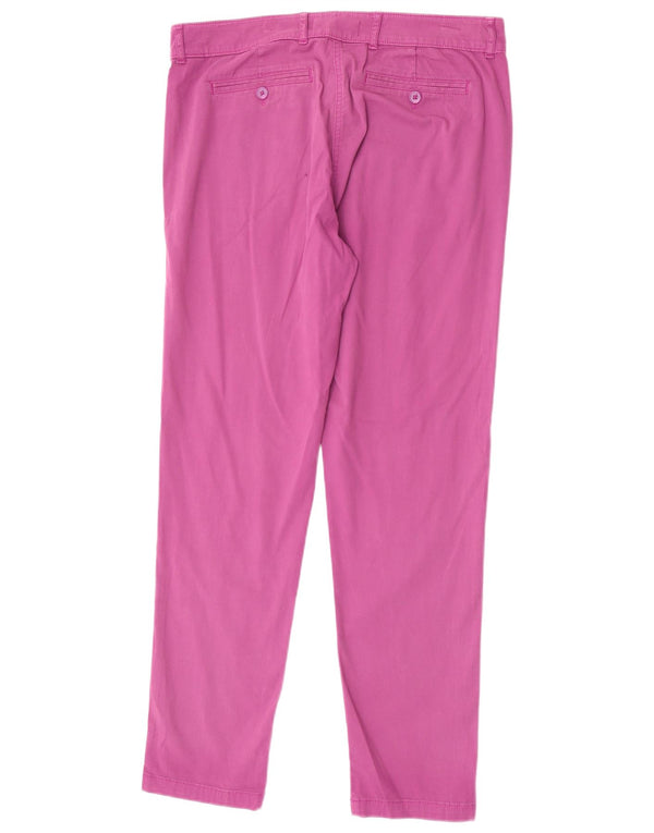 Женские узкие брюки чинос Marks & Spencer UK 12 Medium W32 L30 Фиолетовые