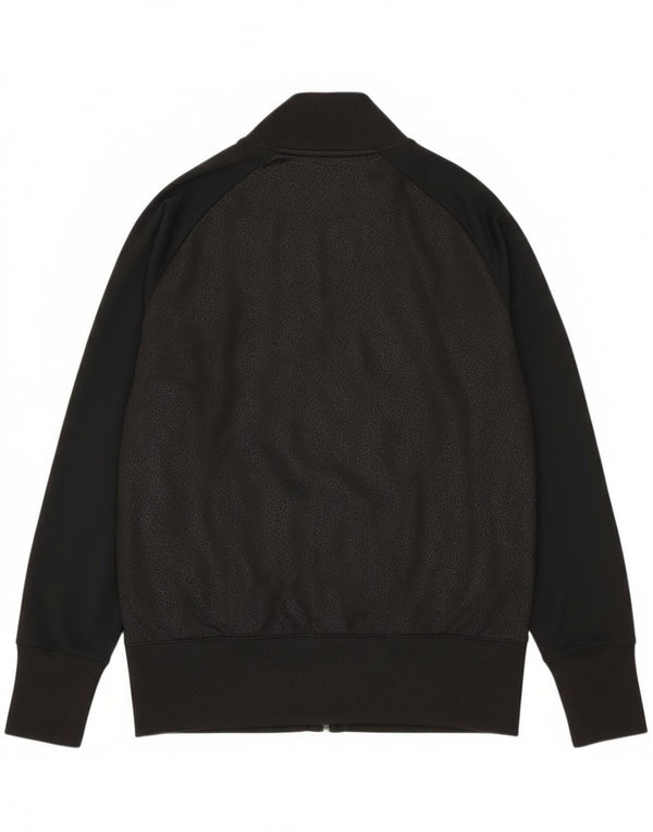 Женская спортивная куртка с графическим рисунком Reebok UK 14, большая черная