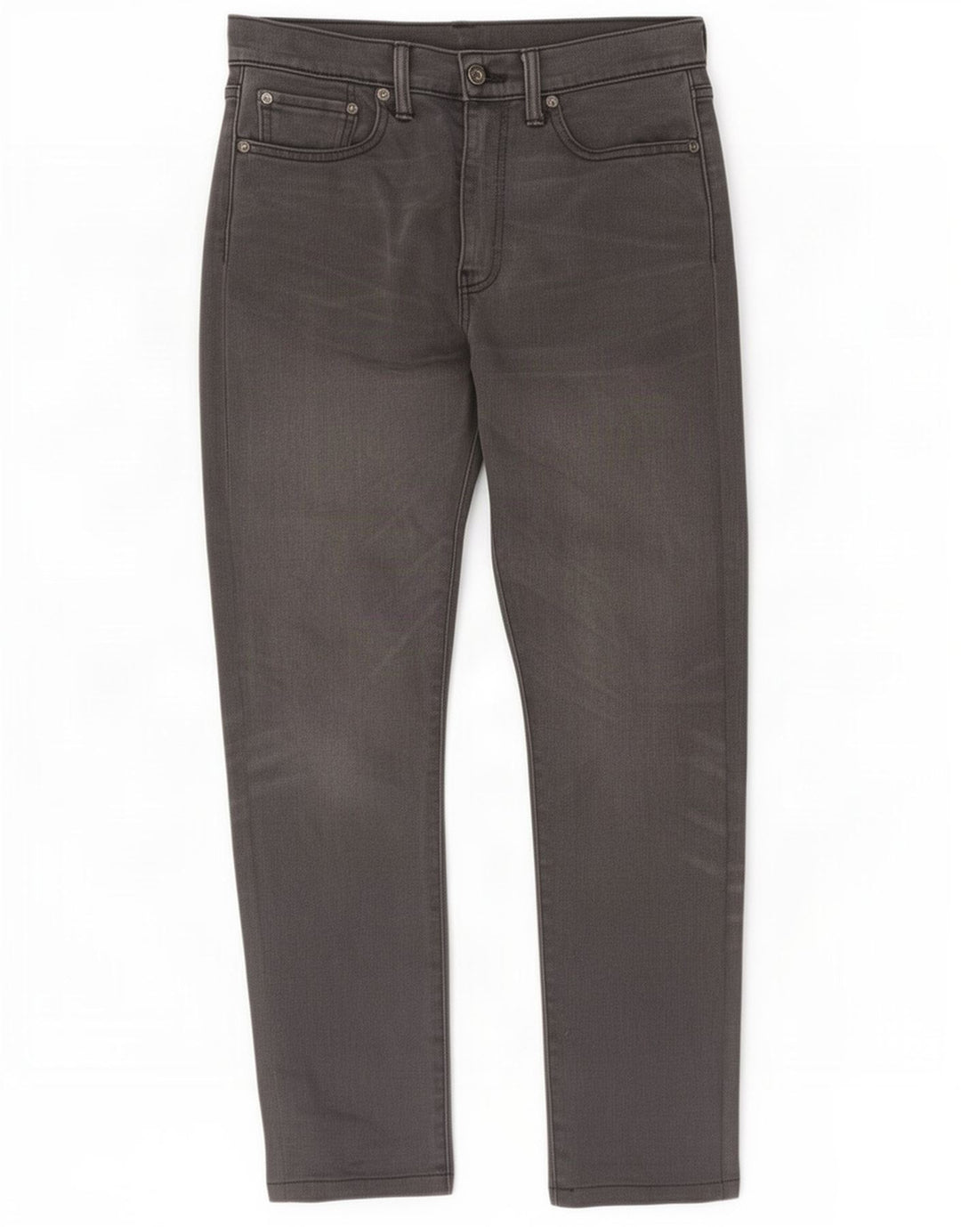 Мужские джинсы Levi's Slim 522 W29 L32 Серые хлопковые