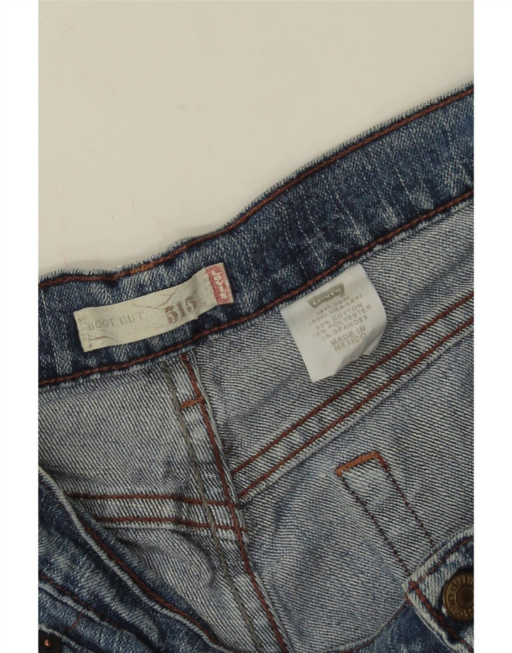 Мужские джинсы Levi's 515 Bootcut W30 L31 синие, хлопок