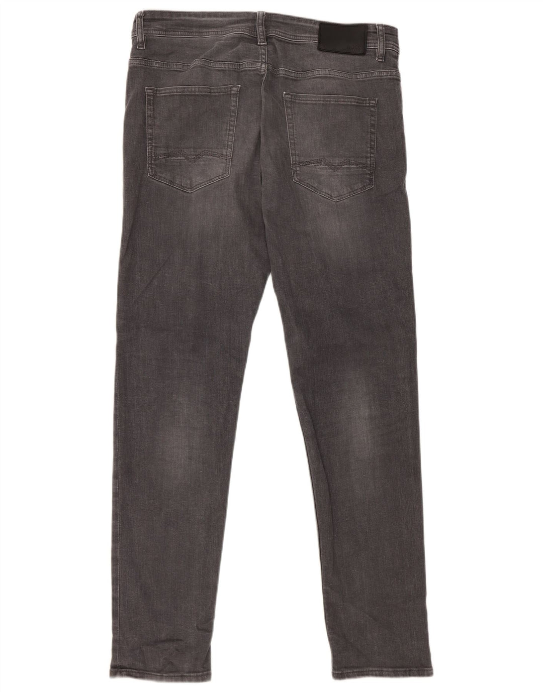 Мужские зауженные джинсы Hugo Boss W32 L31 Серые