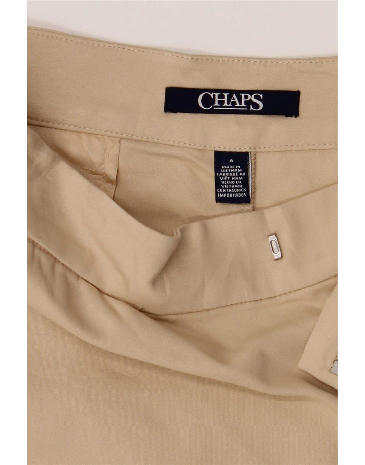 Женские шорты чинос Chaps US 8 Medium W32 Бежевые хлопковые