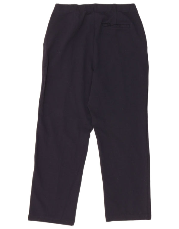 Женские укороченные брюки с высокой талией Marks & Spencer UK 12 Medium W30 L24 Nav