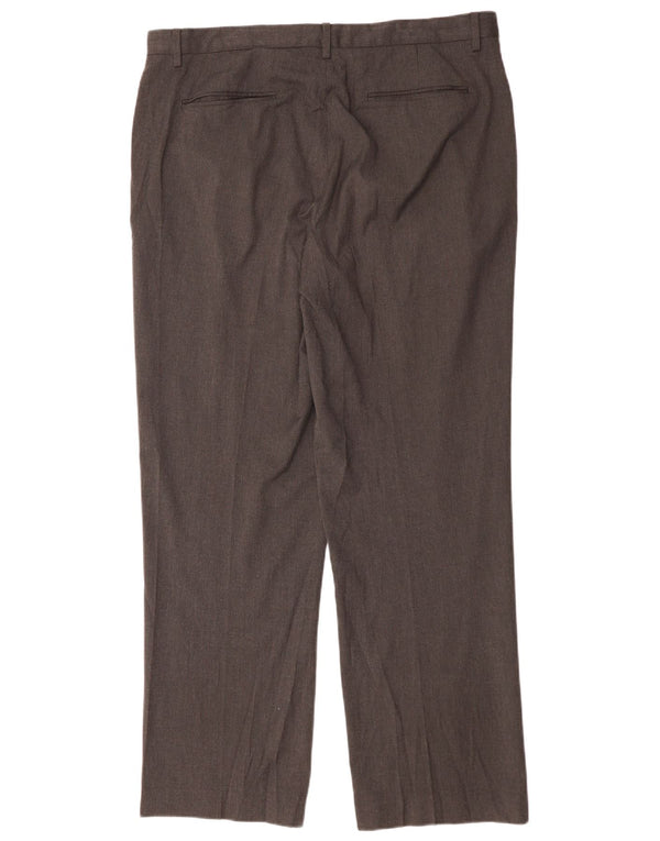 Мужские прямые брюки чинос Calvin Klein W36 L32, серый полиэстер