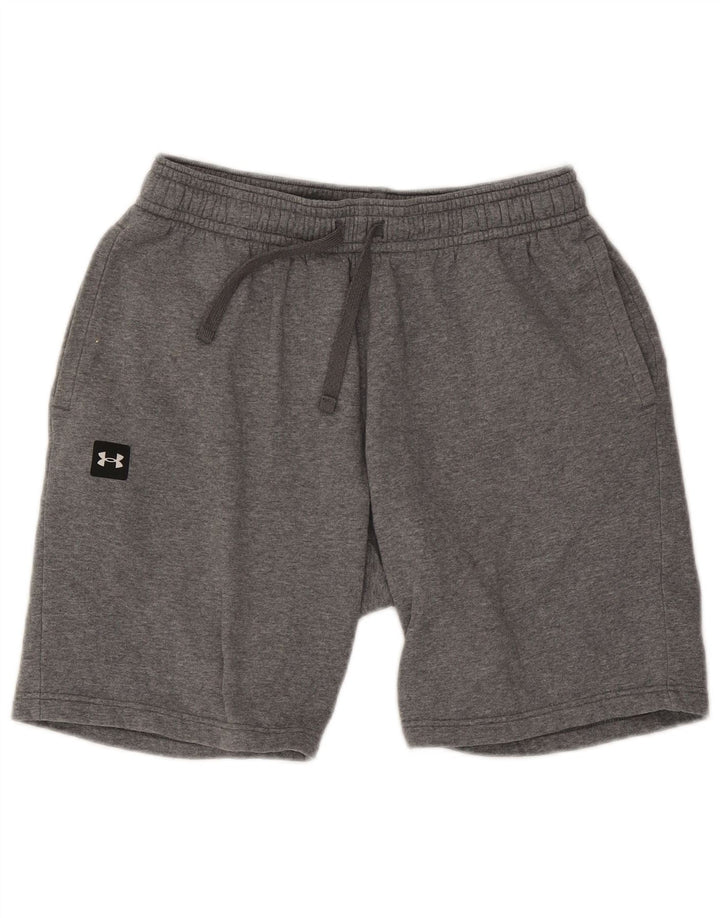 Мужские спортивные шорты Under Armour, большие серые, хлопок