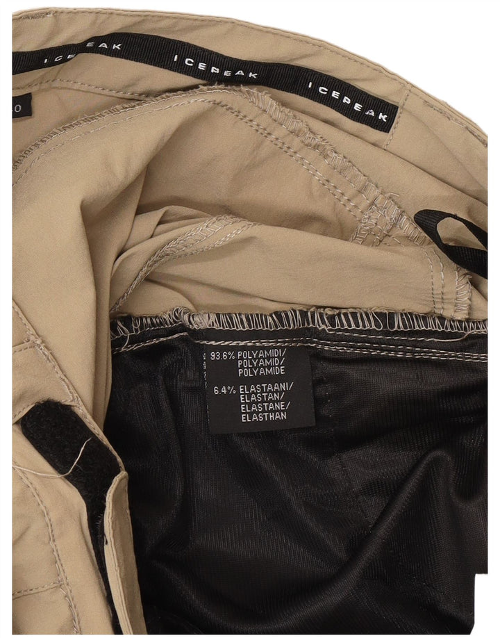 Icepeak Женские походные брюки-карго EU 40 Medium W30 L32 Хаки Полиэстер