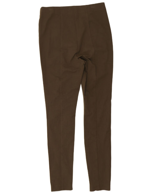 Женские повседневные брюки скинни Marks & Spencer UK 12, средние W30 L29, хаки