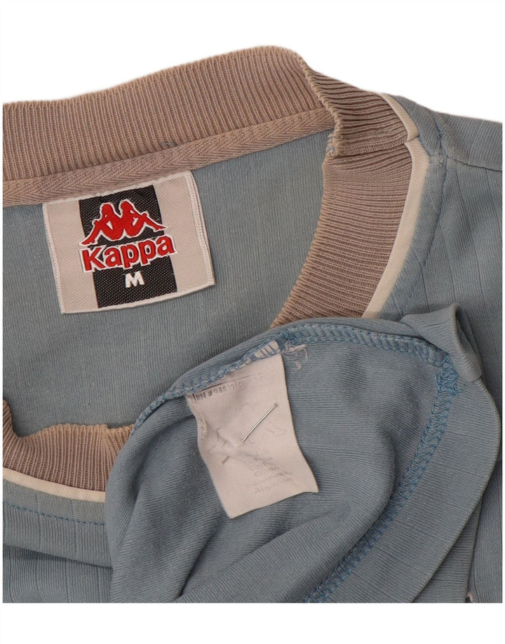 Мужская футболка Kappa Top из хлопка среднего синего цвета