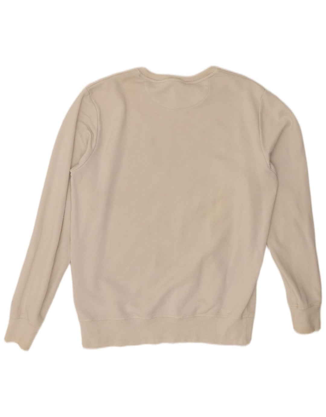 GANT Mens Graphic Sweatshirt Jumper XL White Cotton