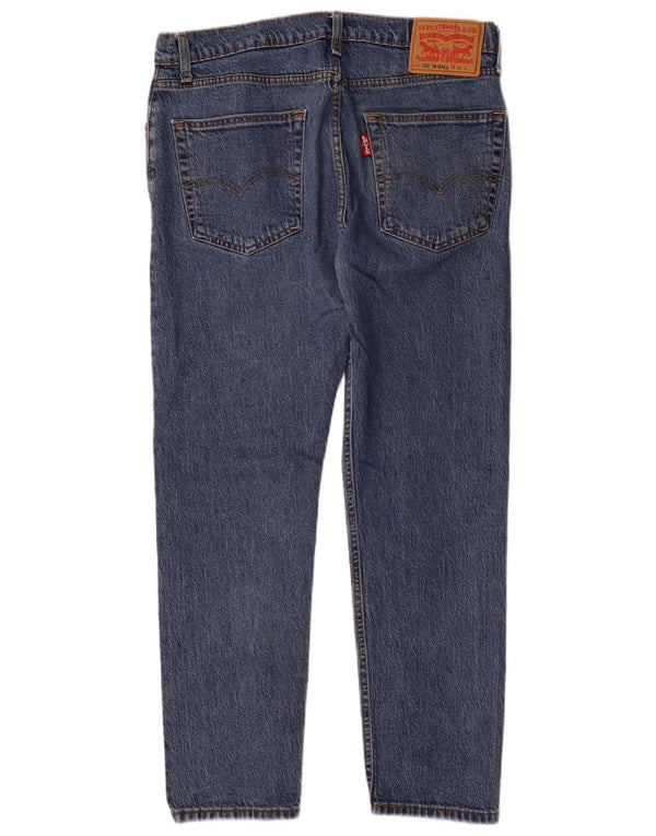 Мужские зауженные джинсы Levi's 502 Hi-Ball W34 L30, синий хлопок