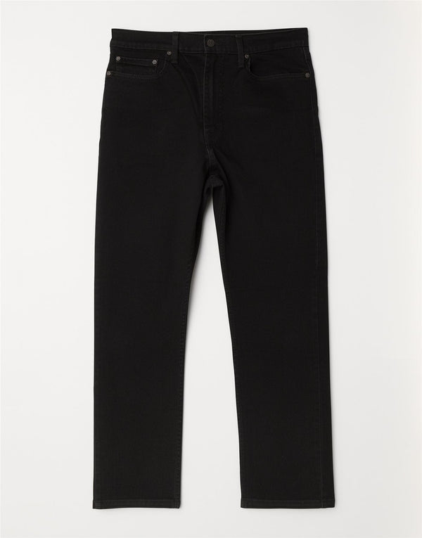 Мужские прямые джинсы Levi's 513 Slim Fit W34 L30, черный хлопок
