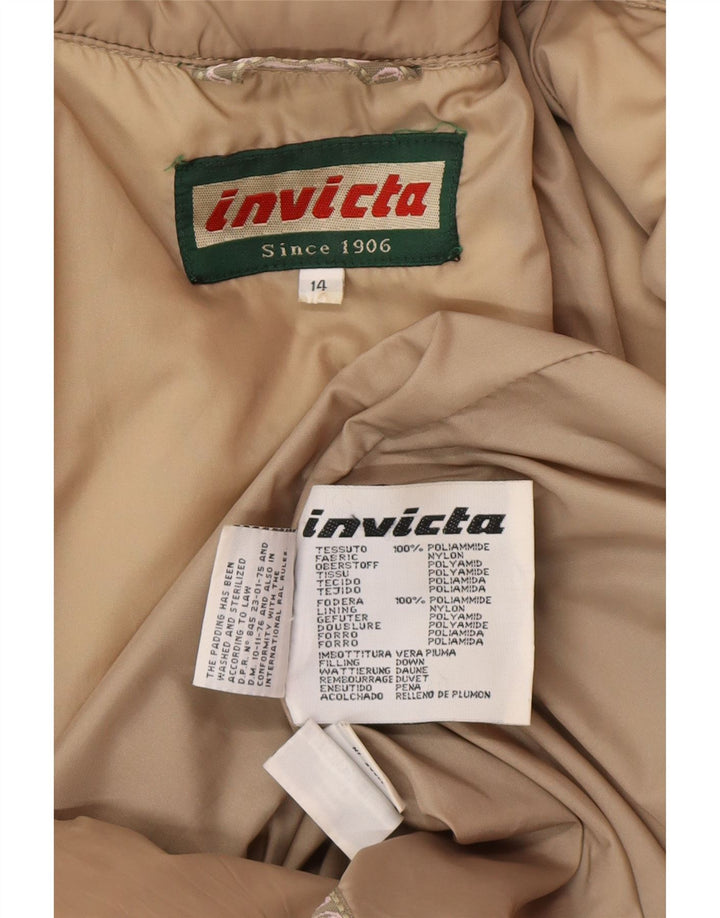 Женский пуховик Invicta UK 14 Средний Бежевый Полиамид