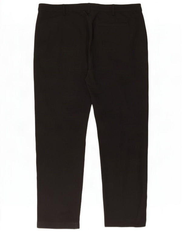 Женские повседневные брюки Marks & Spencer UK 16, большие W34 L29, черные