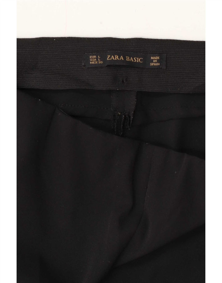Женские повседневные брюки Zara Regular W30 L27, черные