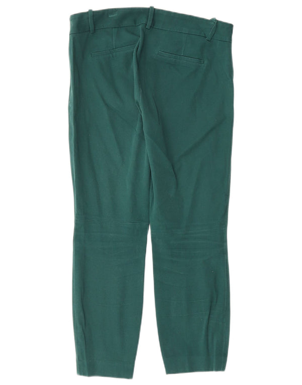 Женские укороченные брюки J. CREW Minnie США 2 XS W32 L25, зеленый хлопок