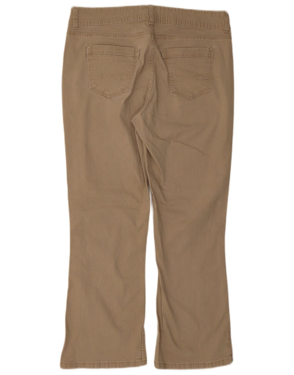 Женские укороченные джинсы Lee Riders Bootcut США 14 XL W32 L26 Бежевый хлопок