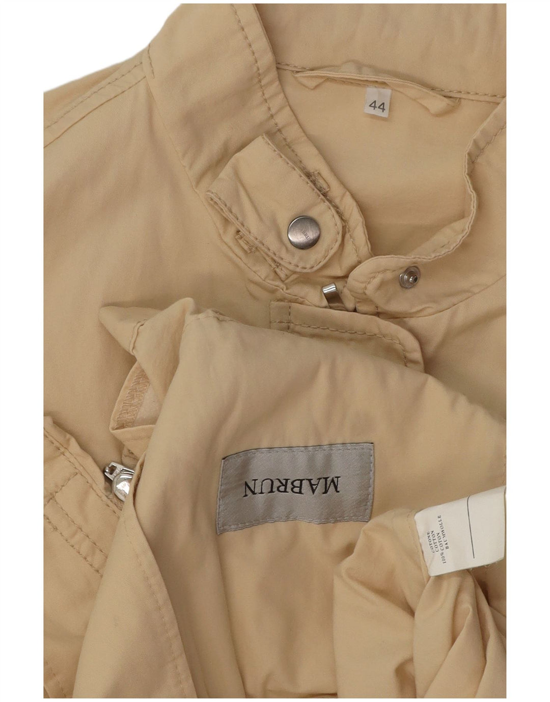 Женская куртка Mabrun IT 44 Medium Beige Cotton
