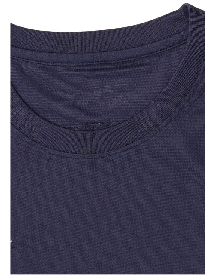 Мужская футболка Nike Dri Fit Top XL темно-синяя