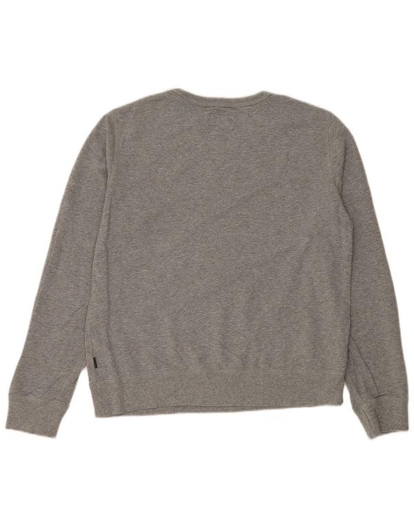 Женский свитер CONVERSE UK 18 XL, серый хлопок