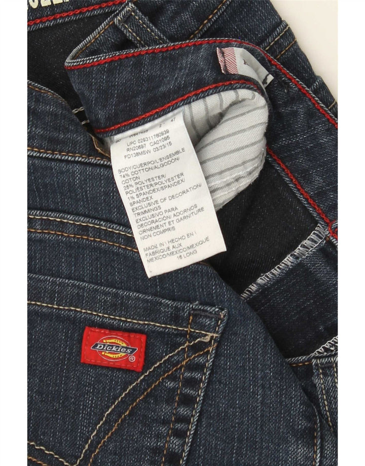 Женские джинсы Dickies Bootcut США 16 2XL W36 L33 Синий хлопок