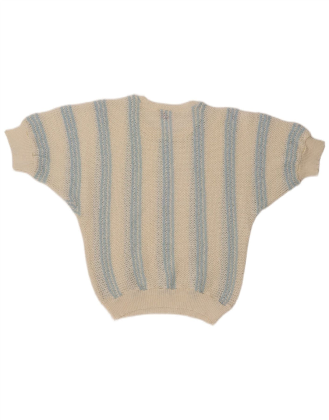 ВИНТАЖНЫЙ женский свитер с вырезом «лодочка», Великобритания, 12, средний, в белую полоску