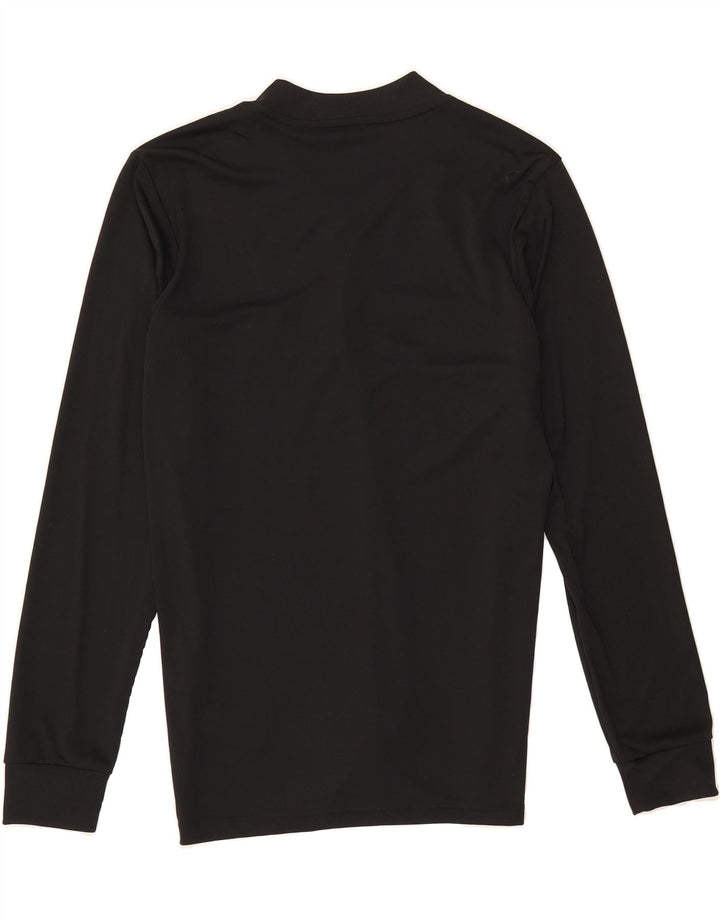 ADIDAS Mens Climalite Top Long Sleeve Medium Black Striped Polyester Vintage Adidas and Second-Hand Adidas from Messina Hembry 