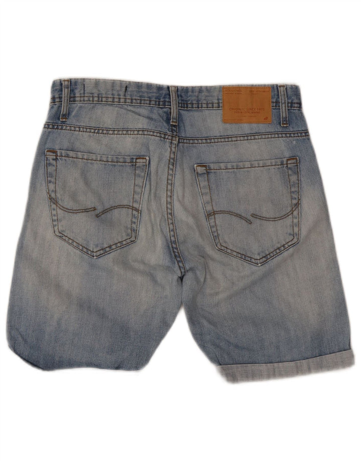 Мужские джинсовые шорты Jack & Jones W32 средний синий